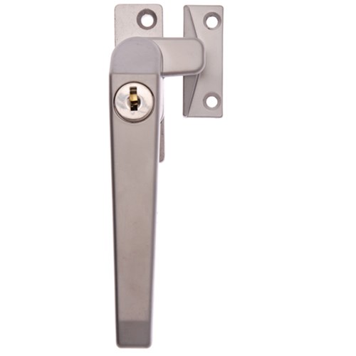 Whitco Series 25 Window Fastener Lockable Left Hand in Satin Chrome - W225205