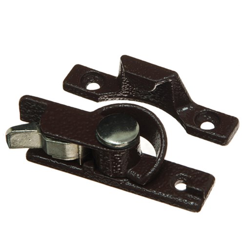 Whitco Window Safety Sash Lock Non Keyed in Brown - W270213