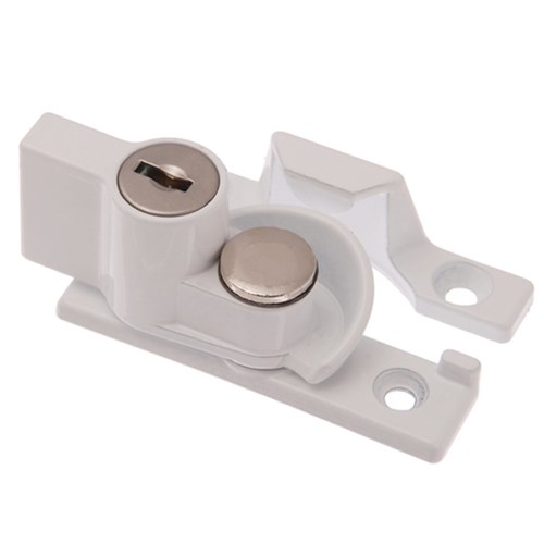 Whitco Window Sash Lock Keyed in White - W273316