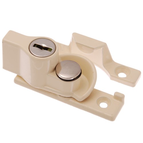 Whitco Window Sash Lock Keyed in Primrose - W273319