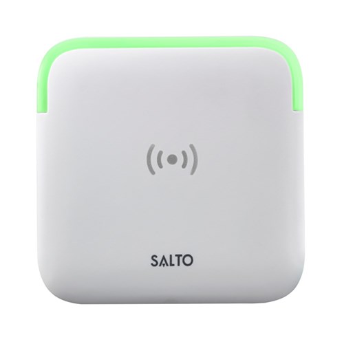 SALTO XS4 2.0 WRD BLE DESfire MIFARE EURO READER WHT SQUARE